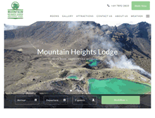Tablet Screenshot of mountainheights.co.nz